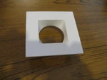 Dmf Lighting H3tsswh 3" Square Trim. Fixed Price $18.95.