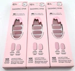 3x Dashing Diva Glaze Color Gel Nail Strips Led Semi-cured Jelly. Fixed Price $19.95.