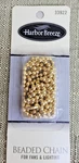 New Harbor Breeze #33922 Polished Brass 36" Beaded Chain For Fans & Lighting. Fixed Price $9.85.
