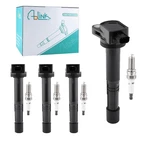 Set Of 4 Ignition Coil Oem & Spark Plug For Honda Accord Cr-v Civic 2.4l Uf602. Fixed Price $50.99.