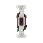 Eaton Wiring Devices 1303-7b - Switch Toggle 3-way 15a 120v Grd Br 1ea. Fixed Price $6.67.
