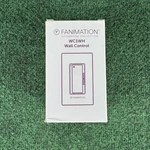 Fanimation Wall Control Fan 3 Speeds, White - Wc1wh. Fixed Price $29.97.