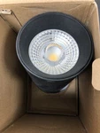 Nora Lighting Nte-865l940fb/l Max L-track 9" Tall 4000k Led Rail Head - Black. Fixed Price $128.99.