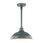 Millennium Lighting R Series Satin Green Farmhouse Dome Pendant Light. Fixed Price $69.99.