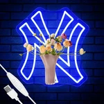 Ny Baseball Neon Sign, New York Cool Light Up Dimmable Team Logo Hanging Led. Fixed Price $52.59.
