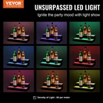 Led Lighted Liquor Bottle Display, And Multicolor Lighting. Fixed Price $55.63.