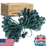 Encoidoz 100ft C9 Christmas Light Stringer, E17 Sockets 12" Spacing, Ul Cert.. Fixed Price $81.79.