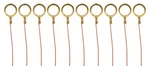 B&p Lamp Zinc Plated Ground Lug, Slips 1/4 Ip, 12 Inch Long Copper. Fixed Price $16.50.