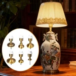Table Lamp Holder With Fixed Base, Easy Assembly, Creative Lighting Accessory,. Fixed Price $29.88.