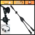 2 Way Led Lighting Splitter Connector, 1 Male To Female Y Shape Cable, Pack. Fixed Price $35.09.