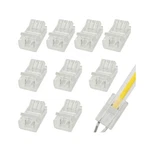 2-pin 8mm Cob Strip To Wire Connector Unwired Clips Solderless Adapter Terminal. Fixed Price $14.29.