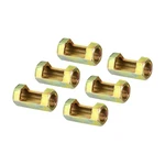 Patikil 1/8ip 1/827 Hex Coupling Nut, 6 Pack Female Thread Connector 30mm Hex.... Fixed Price $12.06.
