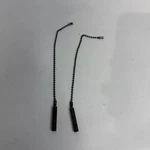 Hampton Bay Glendale Iii 52 In "1007887287" Replacment Part "2 Pull Chains". Fixed Price $10.00.