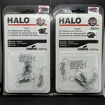 2 Pack Of 4 Halo Rs7h Recessed Ceiling Light Trim Replacement Springs - Cooper. Fixed Price $16.25.