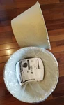 New Two (2) Tenmat Ff130e Energy Savings Recessed Light Draft Stop Cover. Fixed Price $41.90.