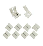 D Drneeko 10 Pcs 4 Pin Rgb Led Light Strip 10mm 4pin Connector, White. Fixed Price $7.67.