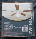 New Hampton Bay Multi-finish Ceiling Fan Globe Led Light Kit (free Shipping). Fixed Price $18.99.