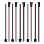 Wesiri 10 Pairs 3pin Jst Sm Female/male Connectors 15cm 22awg 3 Pin, Blue. Fixed Price $11.99.