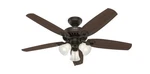 Hunter 52 Inch Indoor Ceiling Fan With Led Lights - Bronze P.... Fixed Price $163.12.