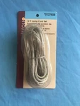 New Portfolio 12 Ft. Clear Lamp Cord Set Item #0137408 Model #363l. Fixed Price $8.00.
