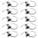10 Leviton Phenolic Flanged Adapters Male E26 Medium Base 18ga Wire Leads 660w. Fixed Price $16.14.
