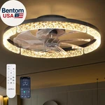 Ceiling Fans With Lights And Remote, 20'' Low Profile Fans, 3000-6000k D. Fixed Price $113.43.