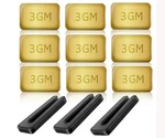 Hfyhwt 12pcs Fan Balancing Kit, 3 Sets Ceiling Fans Blade Balance 12, Gold 3g. Fixed Price $9.05.