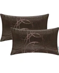 Calitime Throw Pillow Covers Pack Of 2 Cirlces Rings Size 12x20" New. Fixed Price $14.50.
