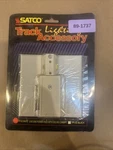 Satco Track Lighting /tp152 Live End Power Feed W/ Ceiling Canopy White. Fixed Price $11.99.
