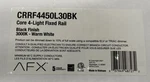 Afx Crrf4450l30bk Core 4 Light 36"l Fixed Rail Led Lighting Kit - Black *read*. Fixed Price $127.99.