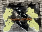 Set Of 6 Halloween Floating Candles Ghosts And Bats. Fixed Price $10.00.