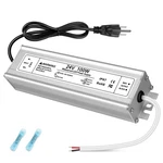24v 100w Led Power Supply, Ip67 Waterproof Driver, Ac 110v To Dc 24 Volt .... Fixed Price $40.52.
