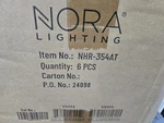 Nora Lighting Nhr-354at Pack Of 6. Fixed Price $125.00.