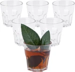 Plastic Drinking Glasses Set Of 6, Unbreakable Water Tumbler, Acrylic Cu. Fixed Price $14.24.