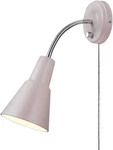 Globe Electric Sophie 1-light Wall Sconce, Chrome Gooseneck, Matte Rose. Fixed Price $34.99.