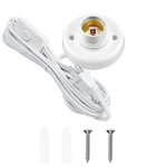 15ft Light Bulb Base With Cord E26/e27 Socket On/off Switch, 110v-.... Fixed Price $17.01.