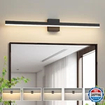 Eicrkodn Black Bathroom Vanity Light 39.4 Inch 24w Dimmable 5cct Led Modern Fixt. Fixed Price $97.39.