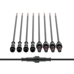 Btf-lighting 2 Pin Electrical Connector 22awg Ip65 Small Size, 1 To. Fixed Price $14.76.
