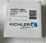Kichler 9" Connector Cable For Light Bars #10571-wh. Fixed Price $3.95.