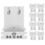 Osaladi 10 Pack Non- Shunted Turn- Type T8 T12 Lamp Holder U- Shaped White. Fixed Price $18.99.
