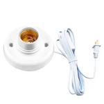15ft Light Socket With Cord E26/ E27 Bulb On/off Switch. Fixed Price $18.78.