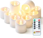 Homemory 12pack 400+hour Remote Control Flameless Candles, 2/4/6/8h Timer Led Vo. Fixed Price $21.71.