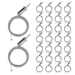 30 Pack Hexagon Garage Lights Suspension Cables Kit Steel Hanging Chains 1m /.... Fixed Price $36.14.