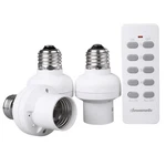Dewenwils Remote Control Light Bulb Socket, Small, 1 + 3 Sockets. Fixed Price $28.17.