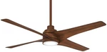 Minkaaire Swept 56" 4 Blade Indoor Led Ceiling Fan. Fixed Price $639.00.