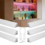 Vevor 10-pack 6.6 Ft/2m V Shape Led Aluminum Channel Milky Cover For Strip. Fixed Price $47.90.