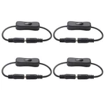 Tronicspros 4pcs Led Strip Light Inline On/off Switch 12 Inches, Black (4pcs). Fixed Price $13.35.