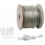 Lumapro 30f523 Led Rope Light 5000k, 150 Ft, 120v W/ 5 Power Cords. Fixed Price $319.99.