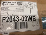 Progress P2643-09wb Ceiling Fan Light Kit, Brushed Nickel (new). Fixed Price $48.75.