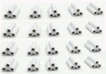 T5 T8 Led Lamp 3pin Connector, Double End Female Adapter Connectable Integr. Fixed Price $15.73.